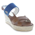 Sandały damskie   US. POLO ALYSSA011W/3YC1 CUO-BLU02