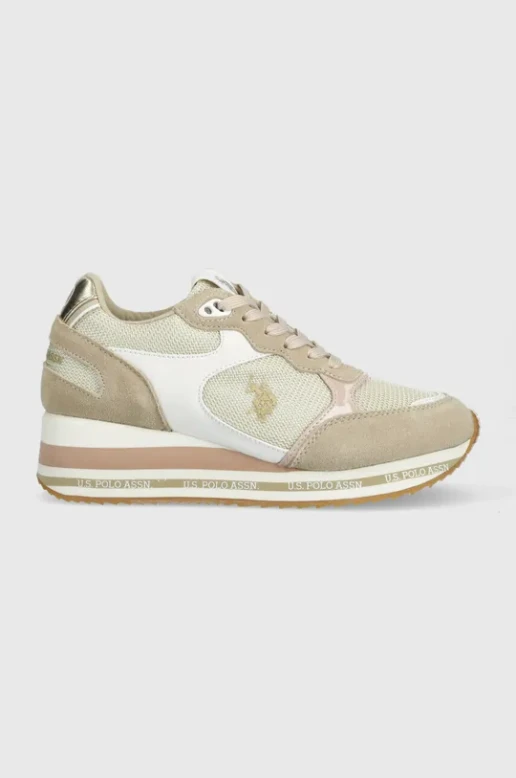 Sneakersy damskie US.POLO SYLVI007W/3YL1 PRINT BEI001