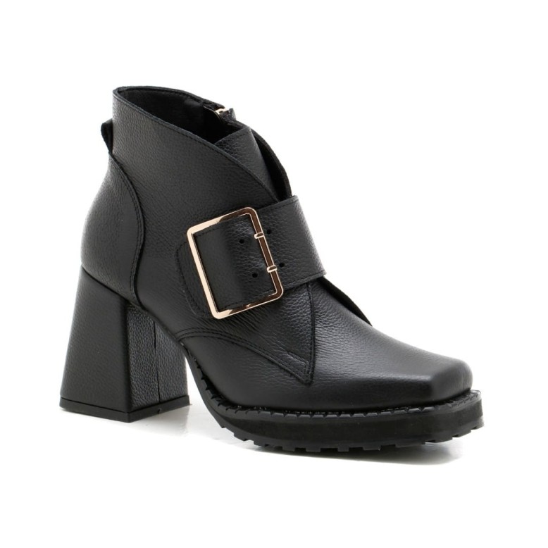Botki damskie EXQUSITE 1393 CZARNE