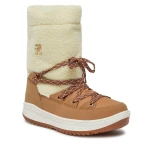 Śniegowiec TOMMY HILFIGER T3A6-33066-1629524 CAMEL