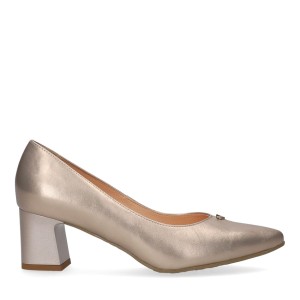 Czółenka damskie ARKA BIOECO 06508/2244 PLATYNA