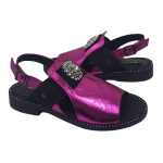 Sandały damskie BOCCATO 1025 MAGENTA METALIC