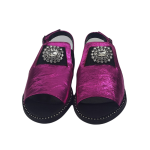 Sandały damskie BOCCATO 1025 MAGENTA METALIC
