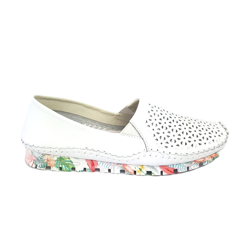 Półbuty damskie Artiker 54C1533 biały