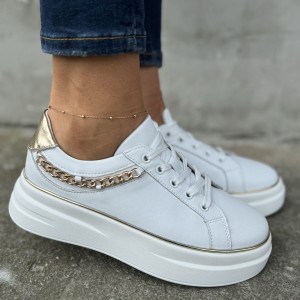 Półbuty damskie  ARTIKER  54C1870 BIAŁY