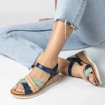 Sandały damskie MARILA BASSE COMBI BLUE