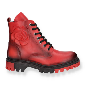 Botki  damskie ARTIKER 53C0796 CZERWONY