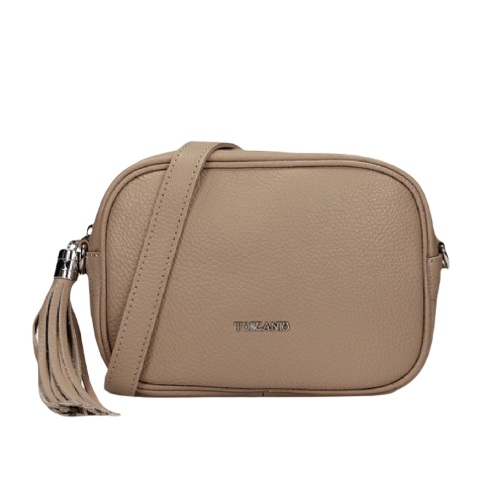 Torebka damska listonoszka Toscanio E27 BEŻ D05