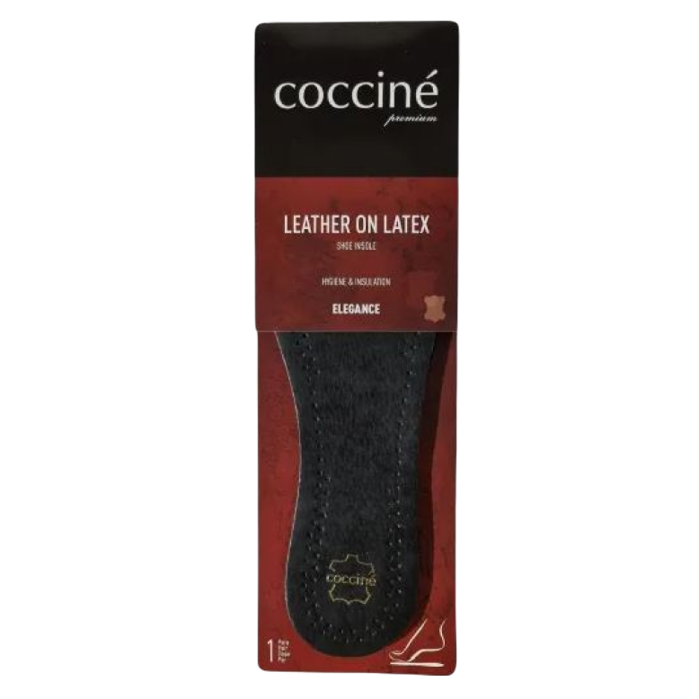 Wkładka skórzana na lateksie COCCINE LEATHER ON LATEX CZARNE 2.png