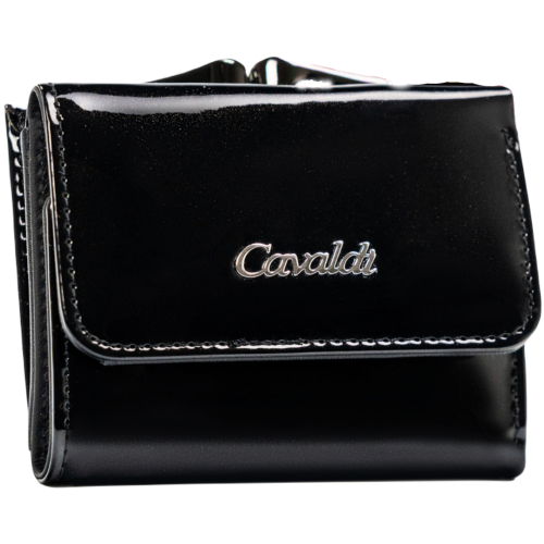 Portfel skórzany damski 4U CAVAL PX-32 JMP/3003 BLACK