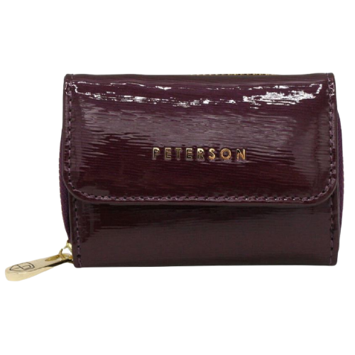 Portfel skórzany damski PETERSON 423229-SH Purple