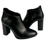 Botki damskie HIGO 2761 CZARNY 2