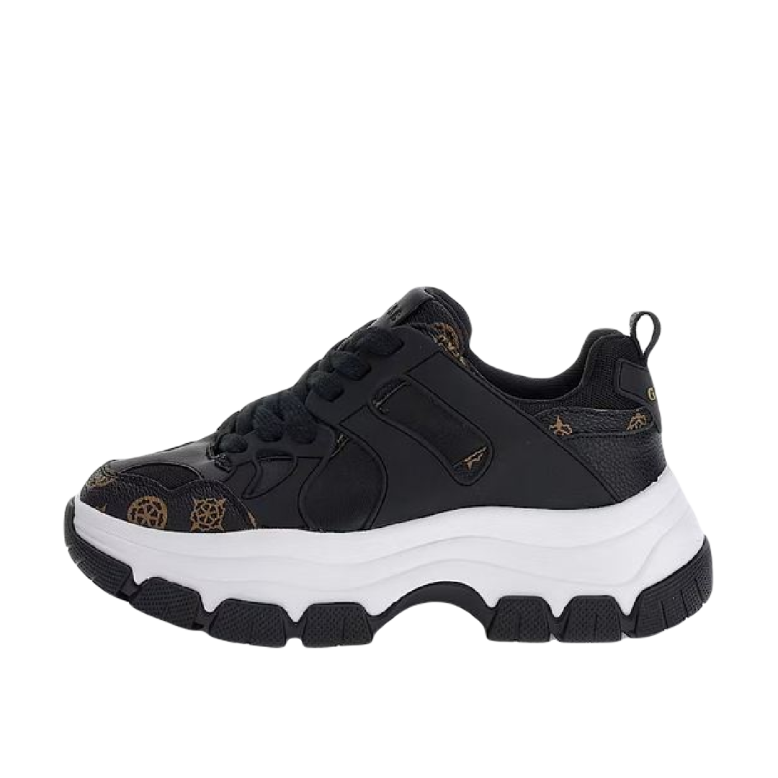 Sneakersy damskie GUESS FLFBRA FAL12 CZARNY