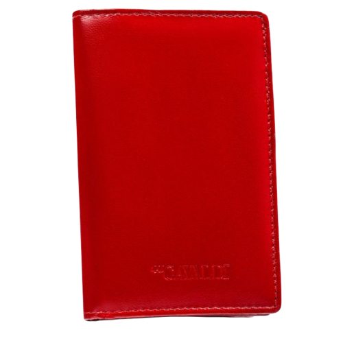 Portfel skórzany damski 4U Cavaldi 249-GCL Red