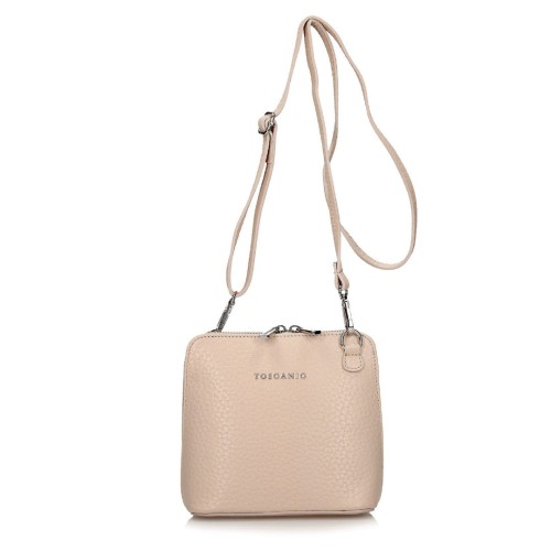 Torebka damska listonoszka Toscanio F59 p.róż D53