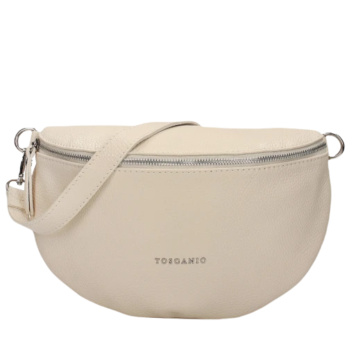 Torebka damska nerka Toscanio F181 krem D37