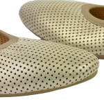 Czółenka damskie Arka Bioeco 5869/1097/1887 beż platyna