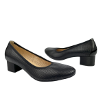 Czółenka damskie Arka Bioeco 5869/1554/0083 czarny