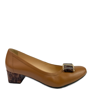 Czółenka damskie Arka Bioeco 5632/2612/2393 brąz