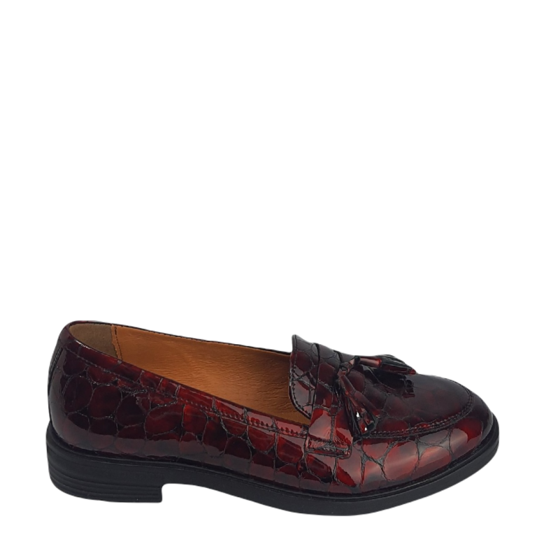 Mokasyny damskie ARKA BIOECO 6146-2313-2313 BORDO