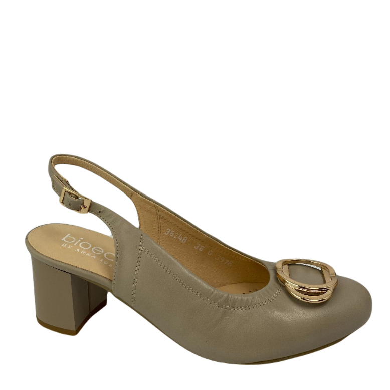 Sandały damskie Arka 3976/1048 BEŻ / CAPPUCCINO