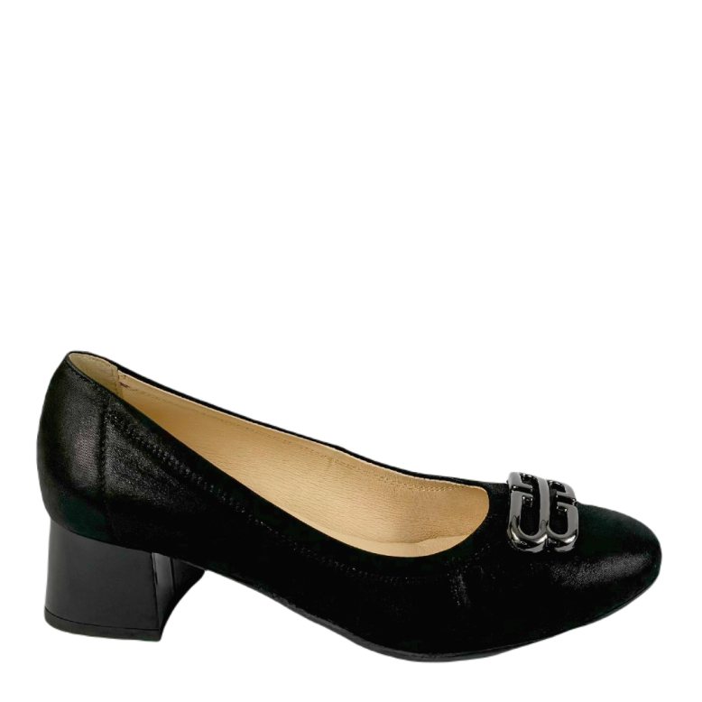 Czółenka damskie Arka Bioeco 06694/2677/1974 czarny