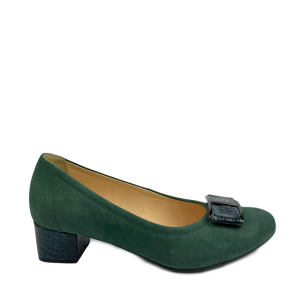Czółenka damskie Arka Bioeco 5632/2557/2242 zielony