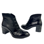 Botki damskie Arka Bioeco 7773/1974/0026 czarny lakier