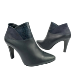 Botki damskie Kordel 1180 granatowy