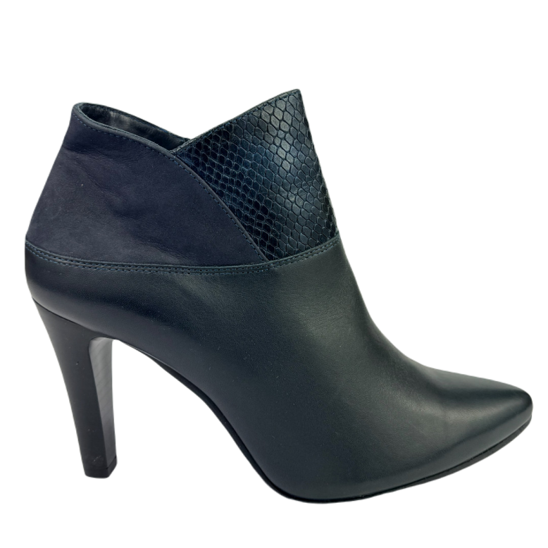 Botki damskie Kordel 1180 granatowy