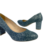 Czółenka damskie Kordel 1614 niebieski