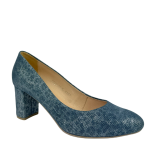 Czółenka damskie Kordel 1614 niebieski