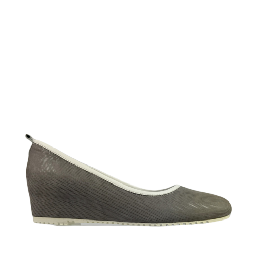 Baleriny damskie Kordel 1265 popiel