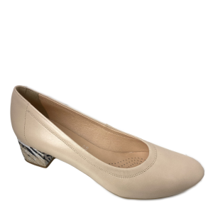 Czółenka damskie Arka Bioeco 5627/0632/2111 beż