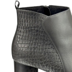 Botki damskie Higo 1782 grafit