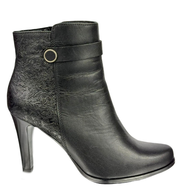Botki damskie Higo 1786 czarny