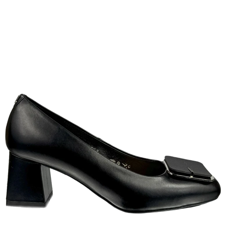 Czółenka damskie Sala 20573-08 czarny