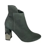 Botki damskie Higo Paula 8 stalowe