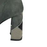 Botki damskie Higo Paula 8 stalowe