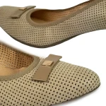 Czółenka damskie Arka Bioeco 5634/1360/1404 beż