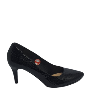 Szpilki damskie Arka 1904/2035 czarne/lakier