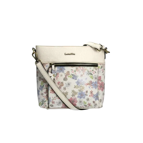 Torebka damska listonoszka Laura Vita sac adra 02 blanc