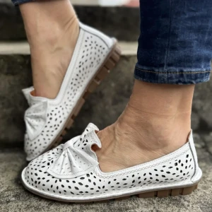 Balerina damskie Artiker 56C0054 biały