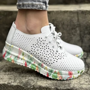 Półbuty damskie Artiker 56C1532 biały