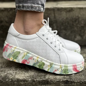 Półbuty damskie Artiker 56C1788 biały