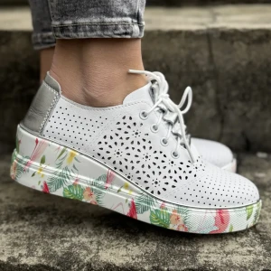 Półbuty damskie Artiker 56C1799 biały