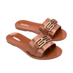 Klapki damskie Melissa M 36000 baba m chic brown-2
