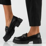 Mokasyny damskie Filippo DP6099/24 BK czarny-4