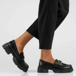 Mokasyny damskie Filippo DP6099/24 BK czarny-2