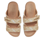 Klapki damskie GUESS FLJFZZ FAB19 Cream